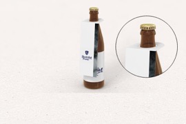 Flaschenanhänger klassisch (62 x 230 mm)