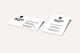 Visitenkarten Standard (85 x 55 mm), 1-/2seitig